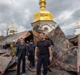 Historic Ukrainian monastery damaged,  10 people killed during Russian attacks